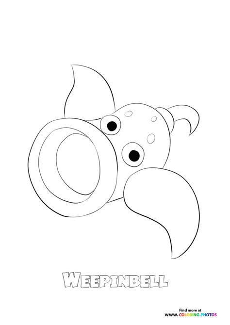070 Weepinbell Coloring Pages For Kids