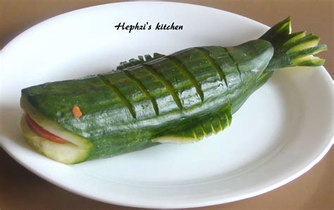 From My Kitchen Cucumber Fish Garnish
