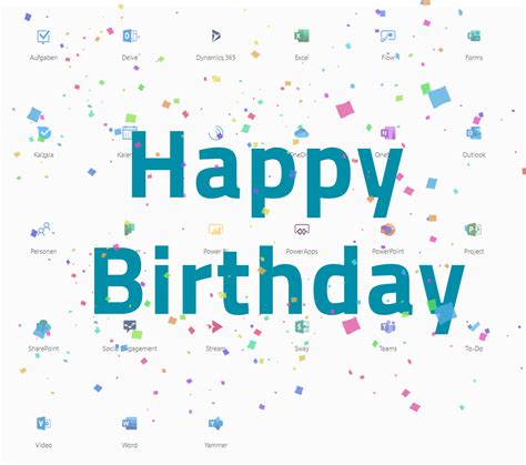 Happy Birthday Microsoft Office So Arbeiten Wir Morgen