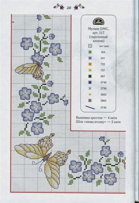 Tapestry needles of number 24 & 26 are usually used to do cross stitch. Χειροτεχνήματα: Μπορντούρες και γωνίες για κέντημα / Cross ...