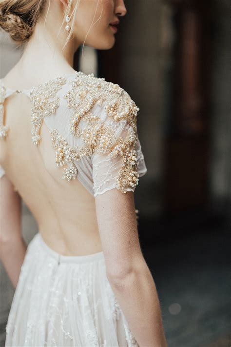 These 8 Embroidered Wedding Dresses Will Take Your Breath Away
