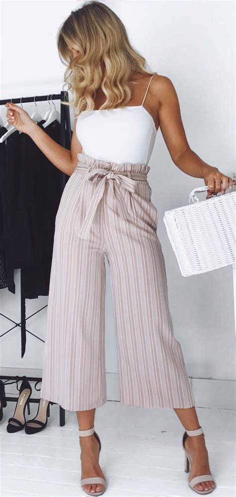 Striped Pants For Some Added Sophistication Sophisticated Outfits