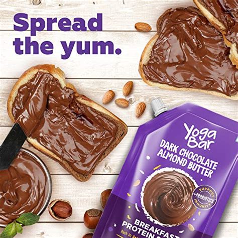 Yogabar Breakfast Protein Spread Dark Chocolate Almond Butter 200gm Tx Deals