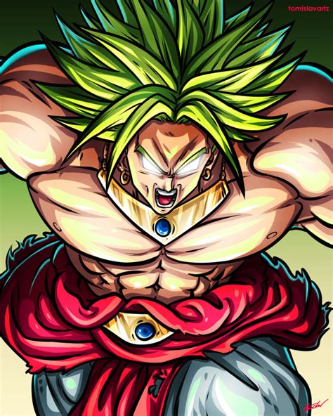 Dragon ball z is arguably the most popular and significant anime of all time. Broly (Dragon Ball Fanart) by TomislavArtz on DeviantArt