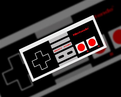 Free Download Nintendo Nes Controller Wallpaper Nintendo Logo Wallpaper