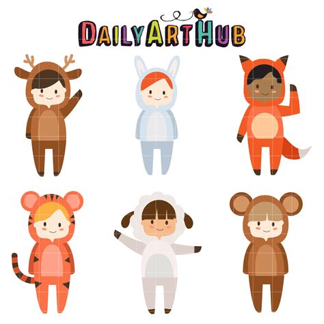 Kids Costume Clip Art Set Daily Art Hub Free Clip Art Everyday