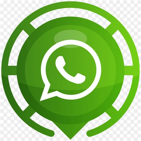 Green Whatsapp Logo On Transparent Png Similar Png