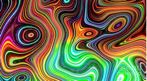 Trippy Background Design With Copy Space Digital Art By