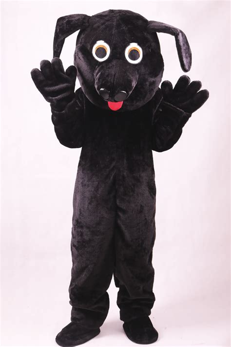 Black Lightweight Labrador Dog Mascot Costume