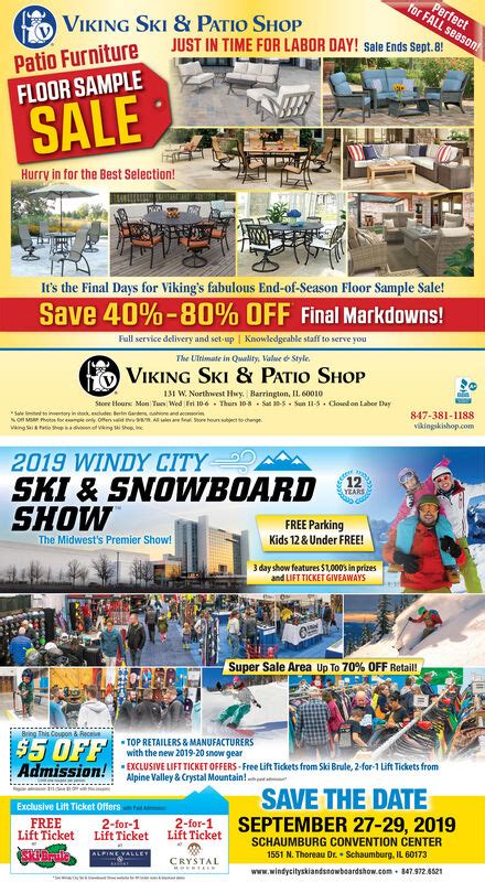 Sunday August 25 2019 Ad Viking Ski And Patio Shop Daily Herald