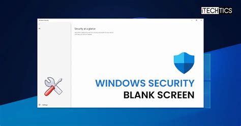 How To Fix A Blank Windows Security Screen In Windows 1110