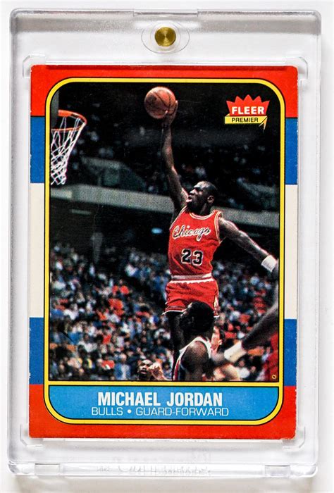 Bid Now Michael Jordan 1986 Fleer Rookie Card September 4 0121 900