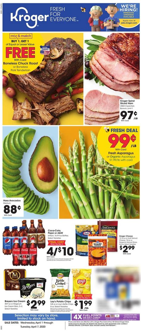 Kroger Current Weekly Ad 0401 04072020 Frequent