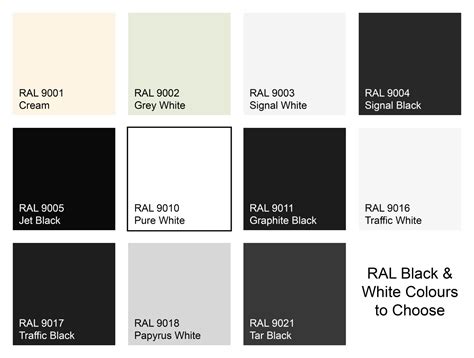 Ral Color Chart My Xxx Hot Girl
