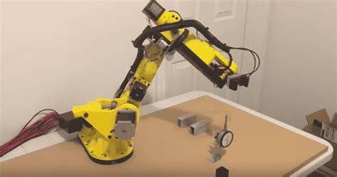 This 6 Axis 3d Printed Open Source And Completely Free Rob