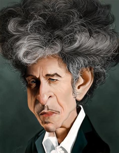 Bob Dylan Celebrity Artwork Celebrity Drawings Funny Caricatures