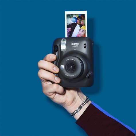 Fujifilm Instax Mini 11 Instant Camera Charcoal Gray Big W
