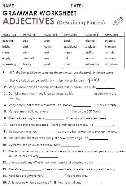 Vocabulary Building Worksheets High School