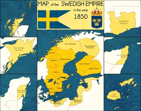 Swedish Empire By Intrepidtee On Deviantart Alternate History Map