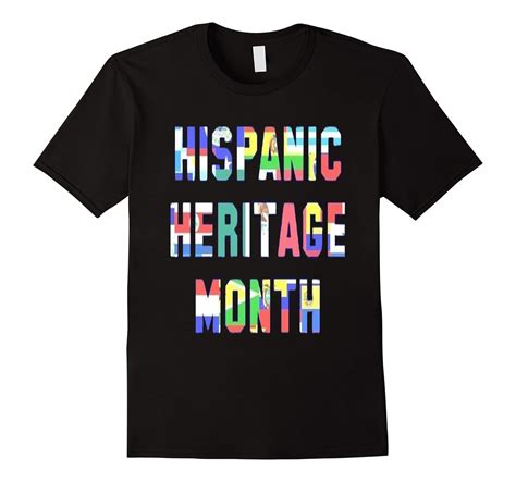 National Hispanic Heritage Month 2017 T Shirt Z4 Rose Rosetshirt