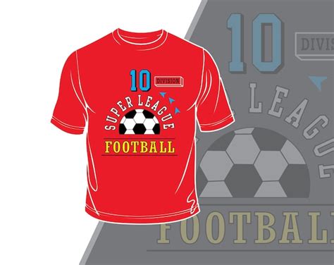 Premium Vector Football Typography Tshirt Graphic Vector