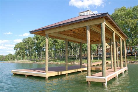 Building A Dock On A River Park Art