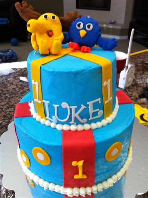 Love N Sugar Cake Creations Nick Jr Moose And Zee Cake