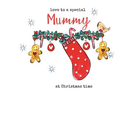 Cards Mummy Christmas Card Laura Sherratt Designs Ltd