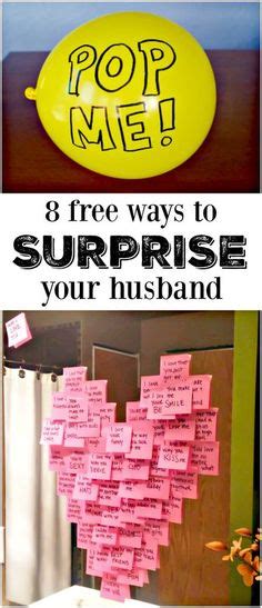 Surprise husband birthday gift ideas at home. 13 Best suprise trip announcement images | Gift ideas ...
