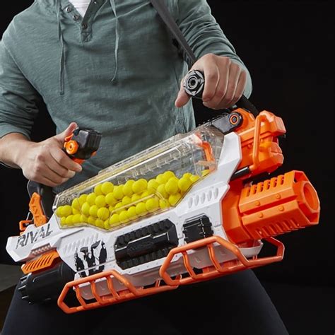 The Nerf Rival Prometheus Mxviii 20k Blaster Can Fire 200 Rounds