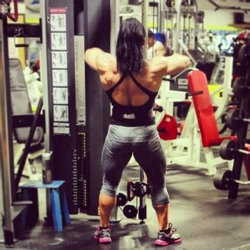 August Picture Post Gym Bodz Female Muscle Slave