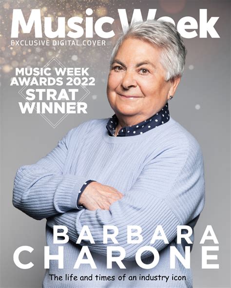 Music Week Awards 2022 Strat Winner Barbara Charone Mbc