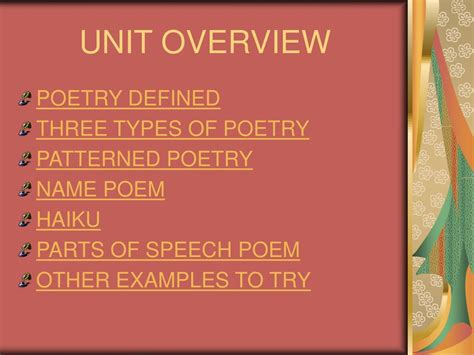 Ppt Poetry Powerpoint Presentation Free Download Id473922