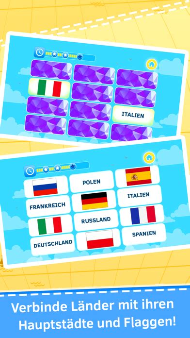 Welt Geographie Quiz Länder Hauptstädte Flaggen Für Android