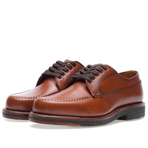 Alden Moc Toe Blucher Alden Shoes Dress Shoes Men Oxford Shoes