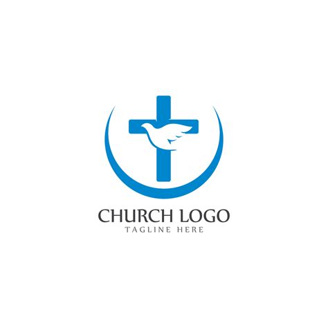 Church Logo Template Vector Icon Illustration 16111397 Vector Art At