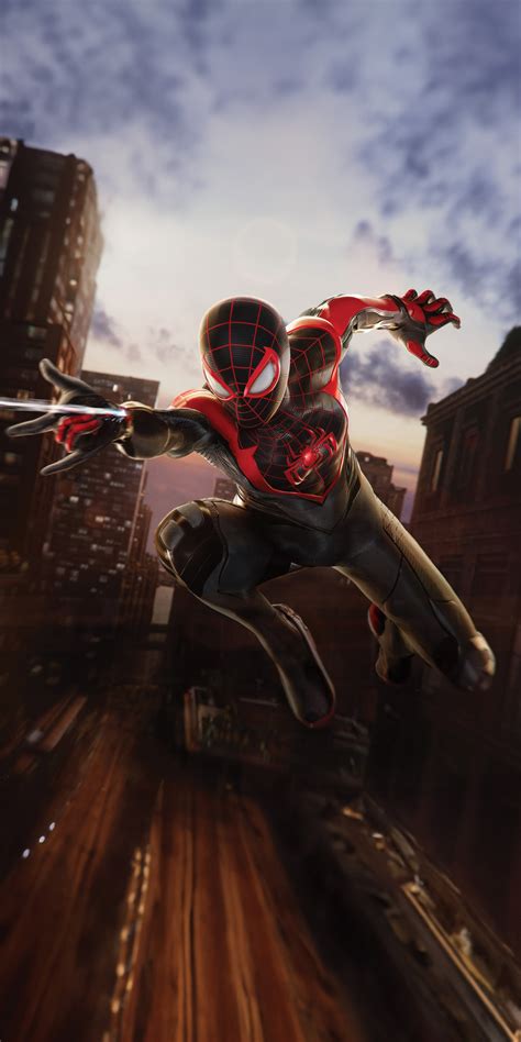 1080x2160 Miles Morales In Marvels Spider Man 2 One Plus 5thonor 7x