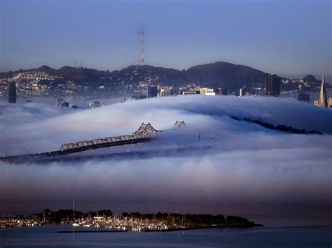 Fog Rolling Into San Francisco Pics