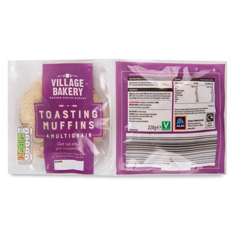 Toasting Muffins Multigrain G Village Bakery Aldi Ie