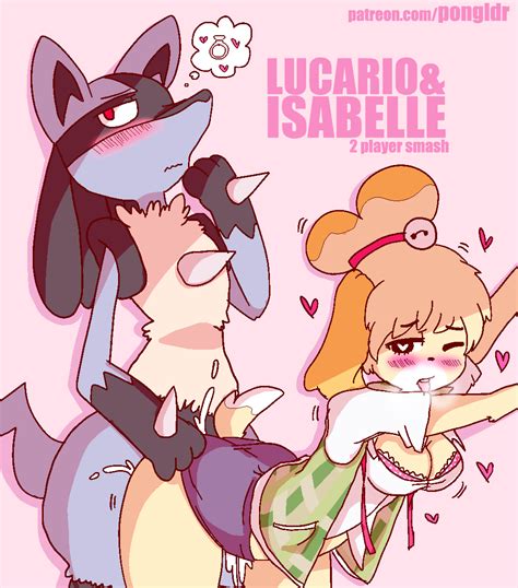 Pongldr Isabelle Animal Crossing Lucario Animal