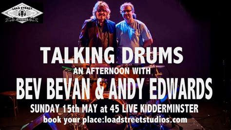 Bev Bevan Former Black Sabbath Elo Drummer Teams With Andy Edwards