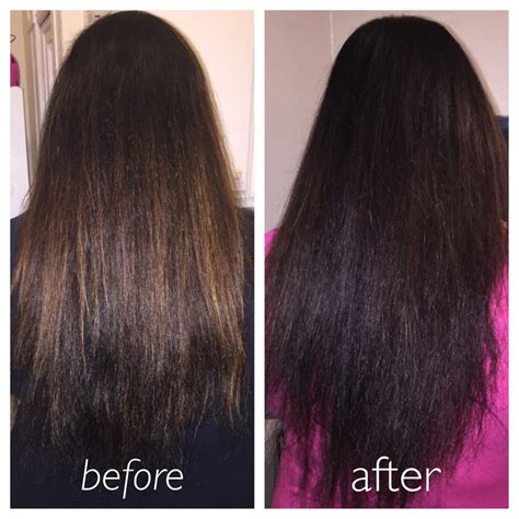 Before And After With Using Lush Henna Hair Dye Caca Noir 2599 Yelp