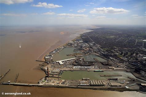 Aeroengland Aerial Photograph Of Grimsby North East Lincolnshire Uk