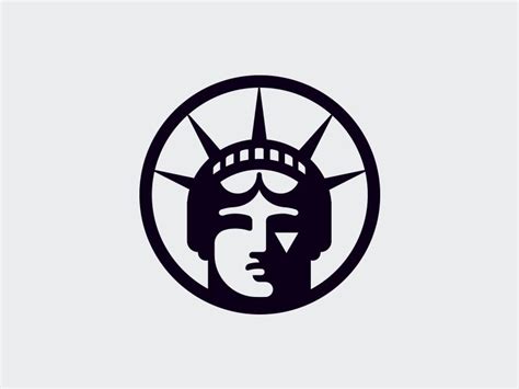 The Statue Of Liberty Statue Logo Mark Logo Design