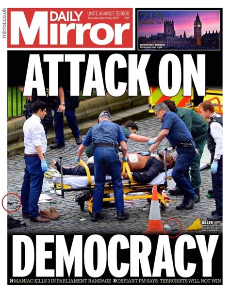 How The Front Pages Of Newspapers Are Reporting The London Terror Attack Metro News