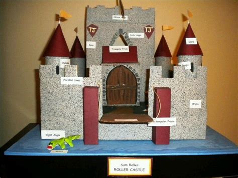 How To Make An Easy Castle For School Project School Walls