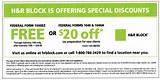 H And R Block Software Coupon Code