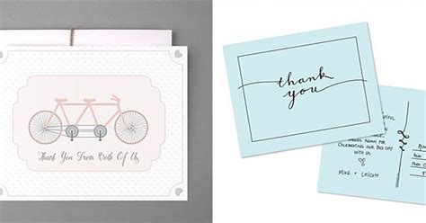 Free Printable Wedding Thank You Cards Popsugar Smart Living