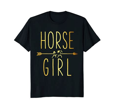 Horse Girl Shirt I Love My Horses Racing Riding Ts Tees
