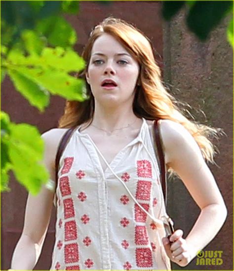 Emma Stone Looks Like She S About To Have A Fit For Untitled Woody Allen Film Photo